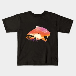 Wakanda Sunset Kids T-Shirt